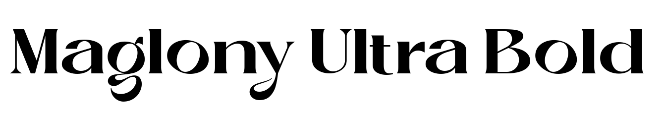 Maglony Ultra Bold